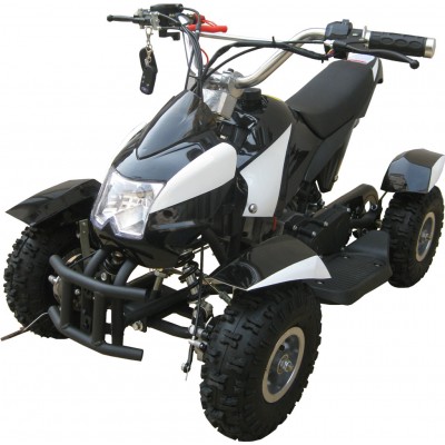 black+white classic color 50cc mini atv for boy cool show with ce (TKA50-3)