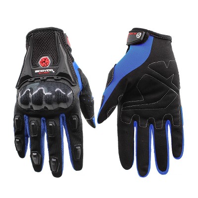 Full finger gloves carbon fiber men gloves motorcycle racing riding gloves