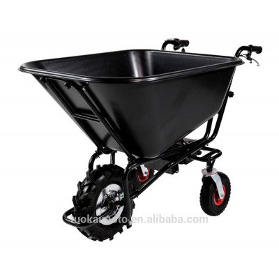 160L 250W wheelbarrow three wheel heavy duty electric trolley Bin Box Carts pushcart (TKS-HT160E)