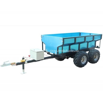 Hydraulic trailer max loading 720kgs farm tipping trailer