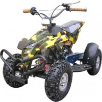 49cc 2-stroke engine camo mini ATV for kids toy/cheap mini ATV for sale (TKA50-5)