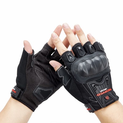 Motorcycle gloves half finger men's anti-fall  dirt bike gloves