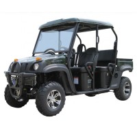 Chinese CF EFI motor green camo utility vehicle farm ATV 600cc 4 passengers 4x2 4x4  UTV for sale