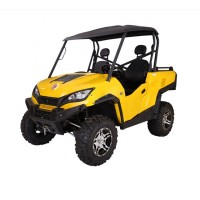 2 seater  4x4 farm atv Imported cvt chery  efi  engine 1100cc 4x4 utv red yellow camo  color